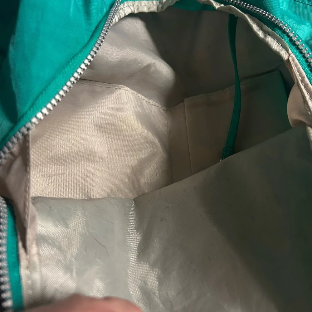 Kipling‎ Turquoise Backpack with Silver Zippers